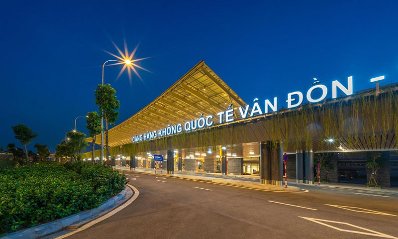Từ sân bay Vân Đồn có tuyến xe bus miễn phí về Hạ Long Từ sân bay Vân Đồn có tuyến xe bus miễn phí về Hạ Long