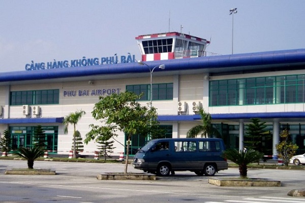 Sân bay quốc tế Phú Bài cách trung tâm thành phố 15km Sân bay quốc tế Phú Bài cách trung tâm thành phố 15km