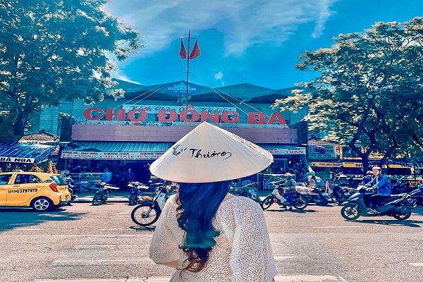 Check-in chợ Đông Ba lớn nhất của Huế Check-in chợ Đông Ba lớn nhất của Huế