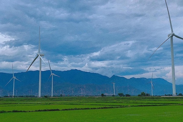 C&aacute;nh đồng quạt gi&oacute; (14km)