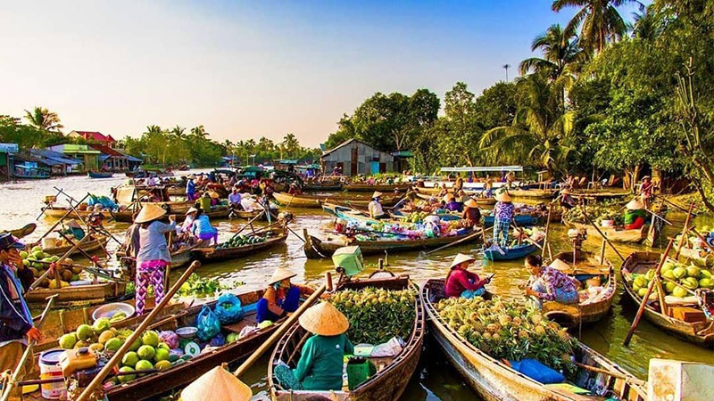 Chợ nổi Cái Bè Chợ nổi Cái Bè