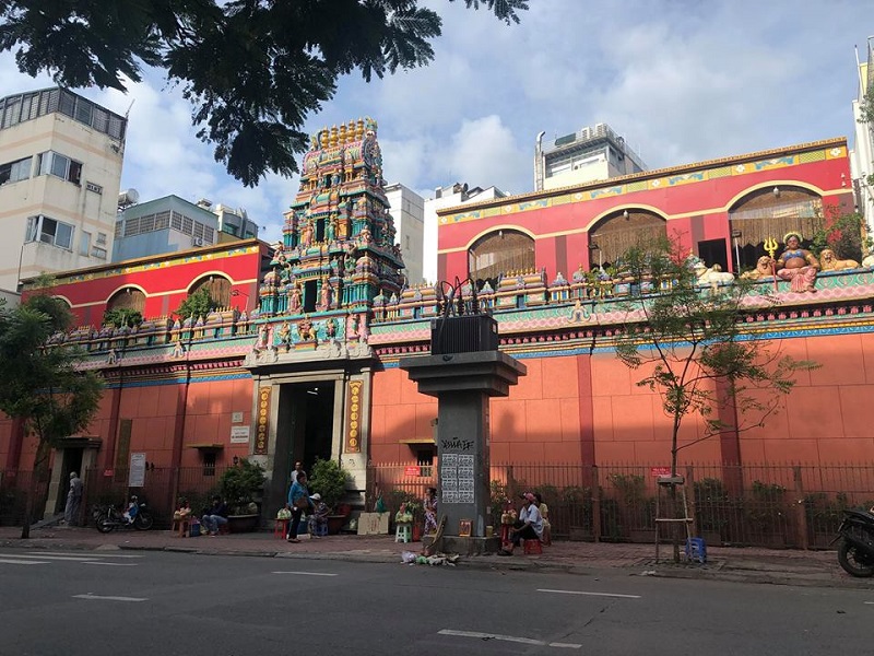 Đền Mariamman - 45 đường Trương Định, Quận 1 Đền Mariamman - 45 đường Trương Định, Quận 1