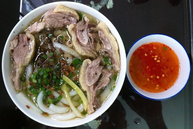 Bánh canh bột xắt ở Bến Tre Bánh canh bột xắt ở Bến Tre