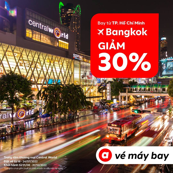 Ưu đ&atilde;i giảm đến 30% cho c&aacute;c đường bay thẳng Việt Nam - Th&aacute;i Lan -2