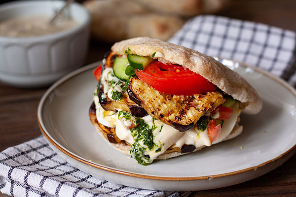 Sabich Sandwich
