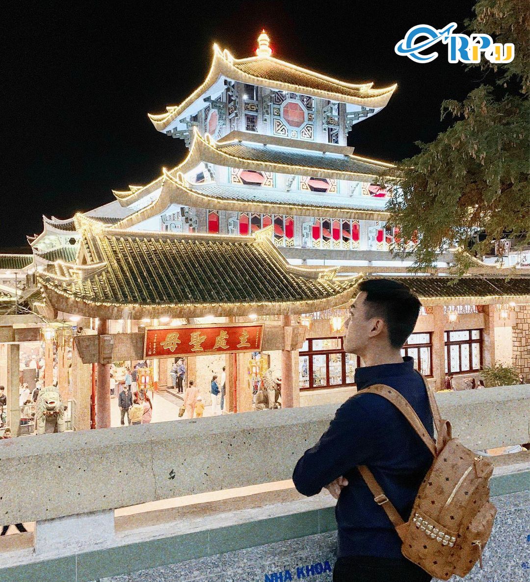 Check In tại Chùa Châu Đốc Check In tại Chùa Châu Đốc