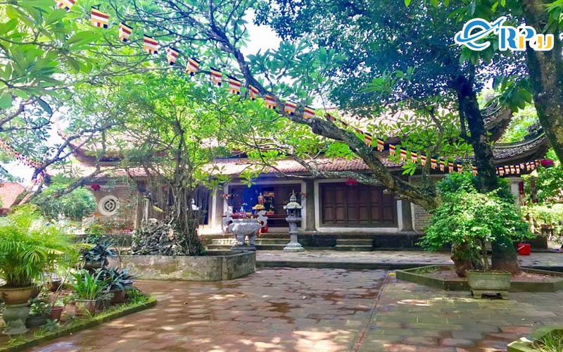 Chùa cách thủ đô Hà Nội khoảng 40km Chùa cách thủ đô Hà Nội khoảng 40km
