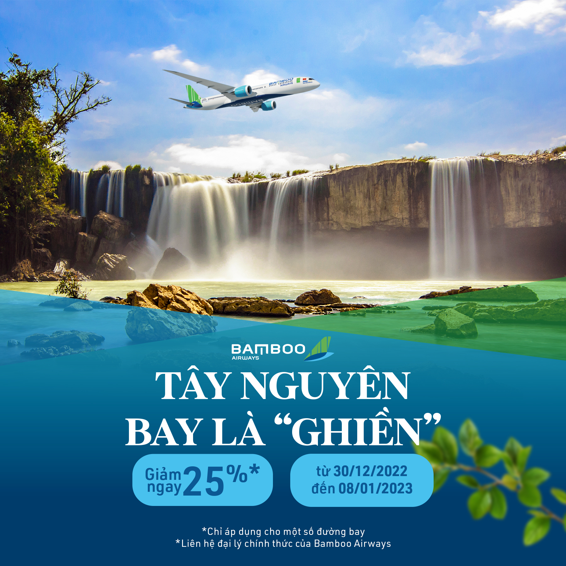 Năm mới m&ecirc; say Bay T&acirc;y Nguy&ecirc;n giảm 20% ngay