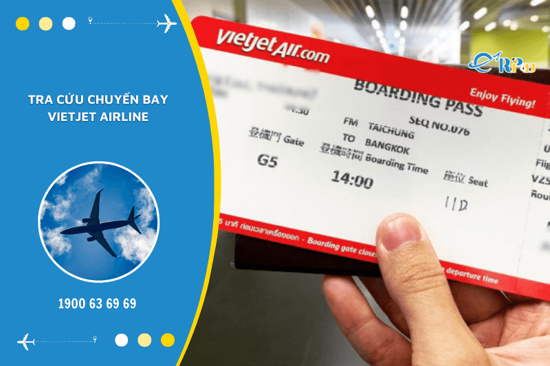 Check chuyến bay Vietjet