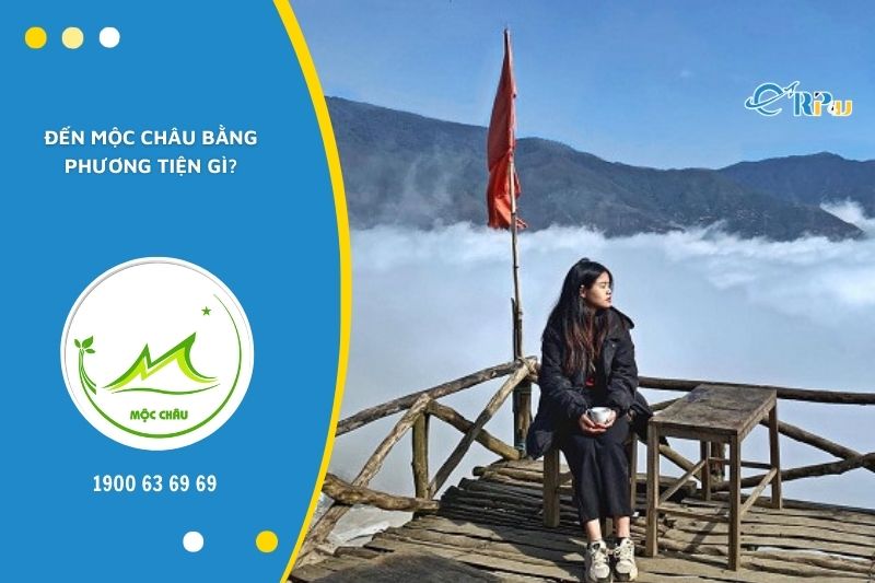 Để đến Mộc Ch&acirc;u, du kh&aacute;ch c&oacute; thể lựa chọn xe m&aacute;y hoặc &ocirc; t&ocirc;