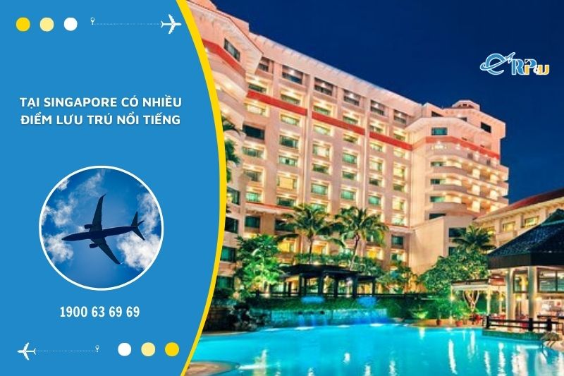 Tại Singapore c&oacute; nhiều điểm lưu tr&uacute; với đa dạng ph&acirc;n kh&uacute;c