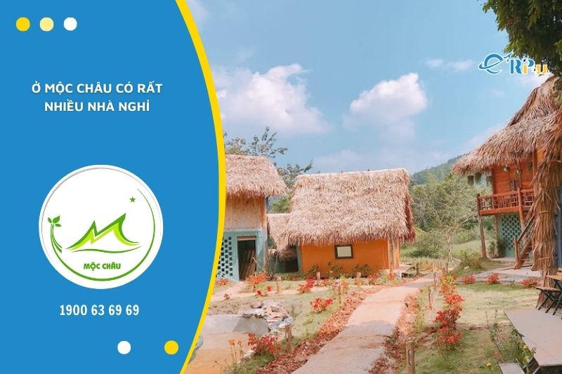 Ở Mộc Ch&acirc;u c&oacute; rất&nbsp; nhiều nh&agrave; nghỉ b&igrave;nh d&acirc;n để du kh&aacute;ch lựa chọn