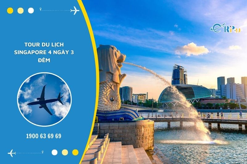 4 ng&agrave;y 3 đ&ecirc;m l&agrave; khoảng thời gian đủ d&agrave;i để du kh&aacute;ch kh&aacute;m ph&aacute; trọn vẹn Singapore