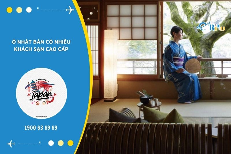 Tại Nhật Bản c&oacute; nhiều điểm lưu tr&uacute; cho du kh&aacute;ch lựa chọn