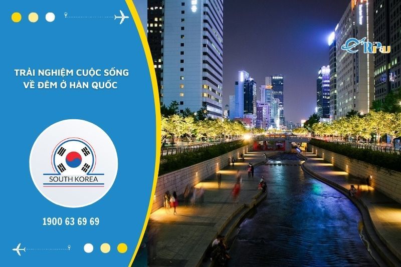 Cuộc sống về đ&ecirc;m ở H&agrave;n Quốc rất n&aacute;o nhiệt