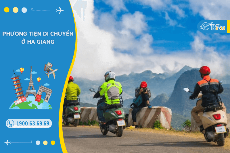 Phương tiện di chuyển ở H&agrave; Giang