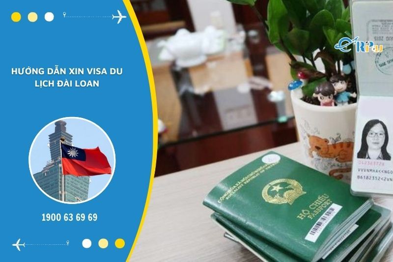 Thủ tục xin visa du lịch Đ&agrave;i Loan rất dễ d&agrave;ng
