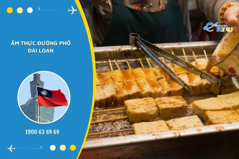 Thưởng thức Ẩm thực đường phố nổi tiếng khi đến Đ&agrave;i Loan du lịch