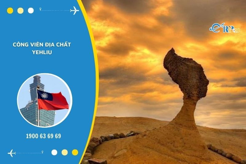 C&ocirc;ng vi&ecirc;n địa chất Yehliu l&agrave; điểm đến kh&ocirc;ng thể bỏ lỡ khi du lịch Đ&agrave;i Loan