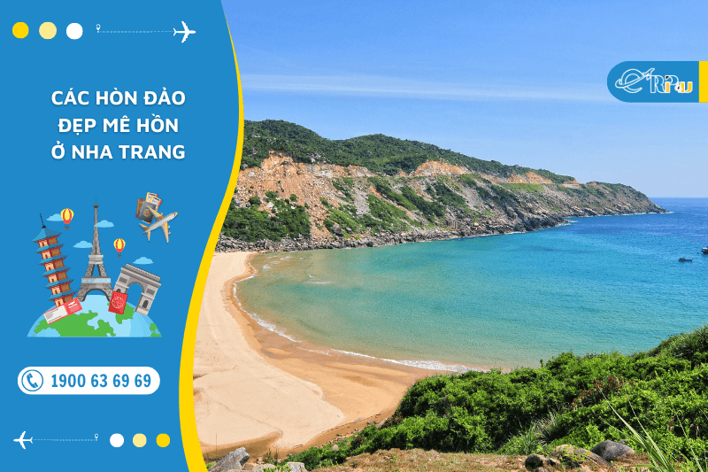 C&aacute;c h&ograve;n đảo đẹp m&ecirc; hồn ở Nha Trang
