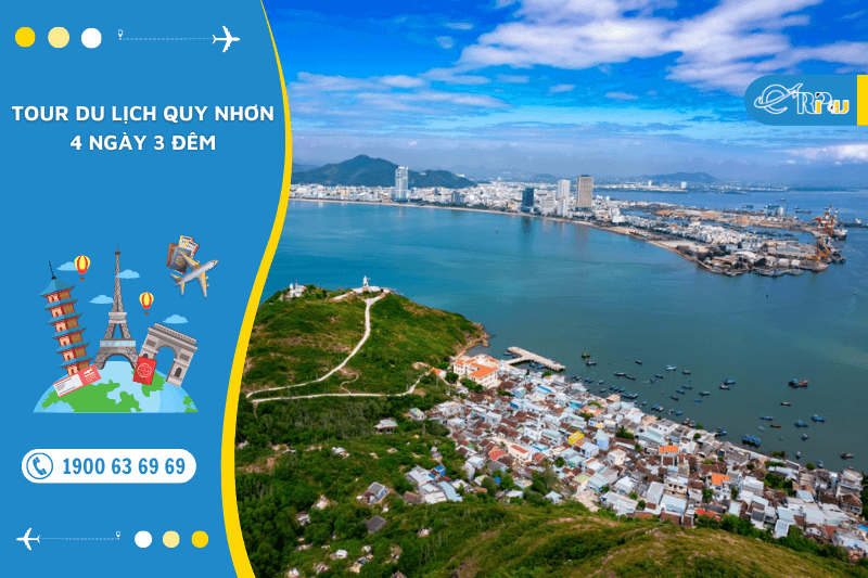 Tour du lịch Quy Nhơn 4 ng&agrave;y 3 đ&ecirc;m