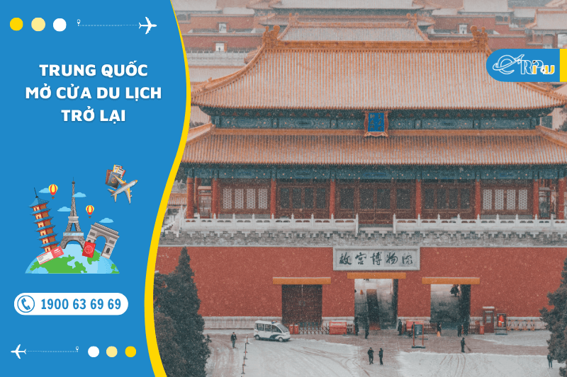 Trung Quốc mở cửa du lịch trở lại