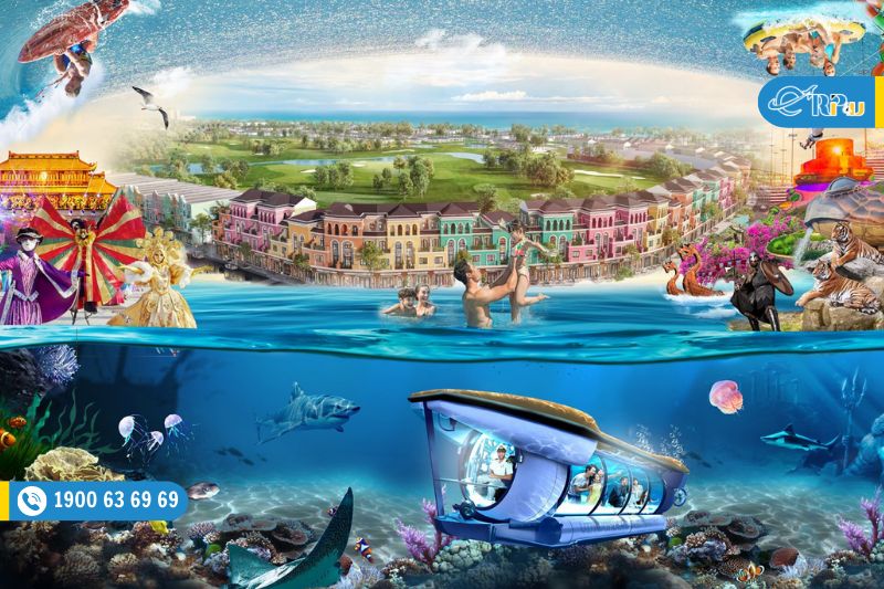 Kinh nghiệm đi VinWonder Ph&uacute; Quốc vui chơi