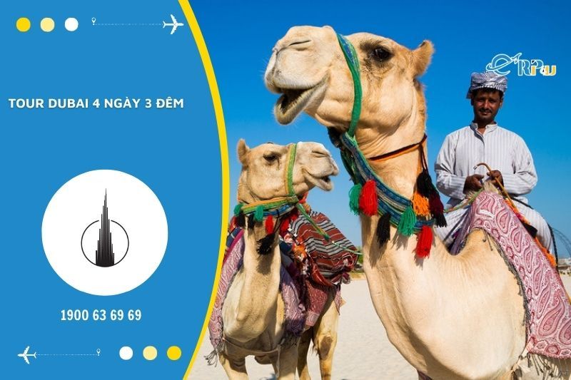 Lịch tr&igrave;nh Dubai 4 ng&agrave;y 3 đ&ecirc;m sẽ đưa du kh&aacute;ch đến với những v&ugrave;ng đất kỳ diệu