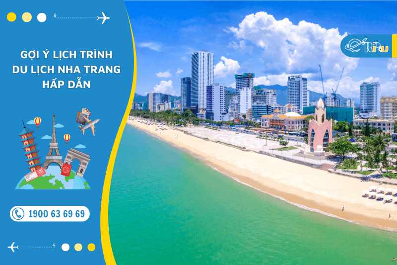 gợi &yacute; lịch tr&igrave;nh tour du lịch nha trang hấp dẫn