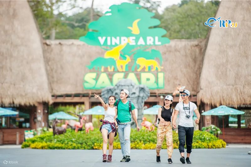 N&ecirc;n đi Vinpearl Safari Ph&uacute; Quốc v&agrave;o buổi s&aacute;ng