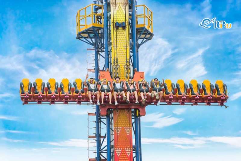 tr&ograve; chơi tại Vinwonder Nha Trang
