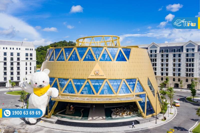 Bảo t&agrave;ng gấu Teddy Ph&uacute; Quốc