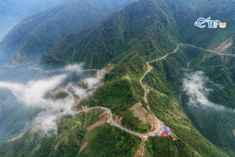 Khung cảnh thơ mộng của n&uacute;i rừng