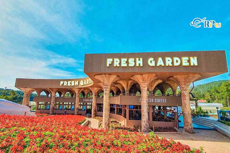 Ăn tại nh&agrave; h&agrave;ng cơm ni&ecirc;u Fresh Garden