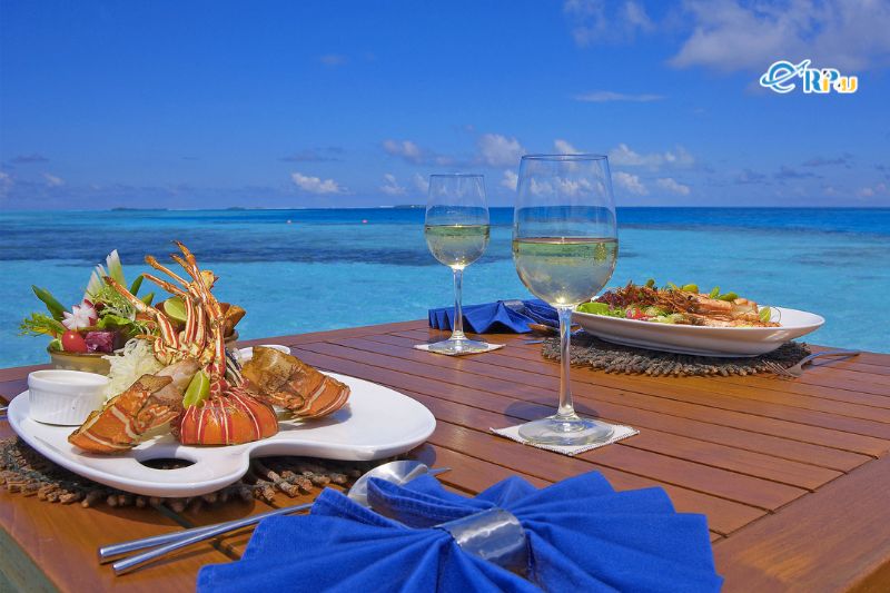Những m&oacute;n ăn ngon tại Maldives
