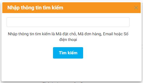 Quản l&yacute; booking v&eacute; m&aacute;y bay đ&atilde; đặt