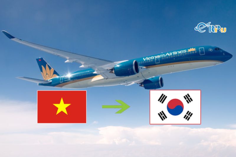 Bay H&agrave; Nội - H&agrave;n Quốc mất bao l&acirc;u 