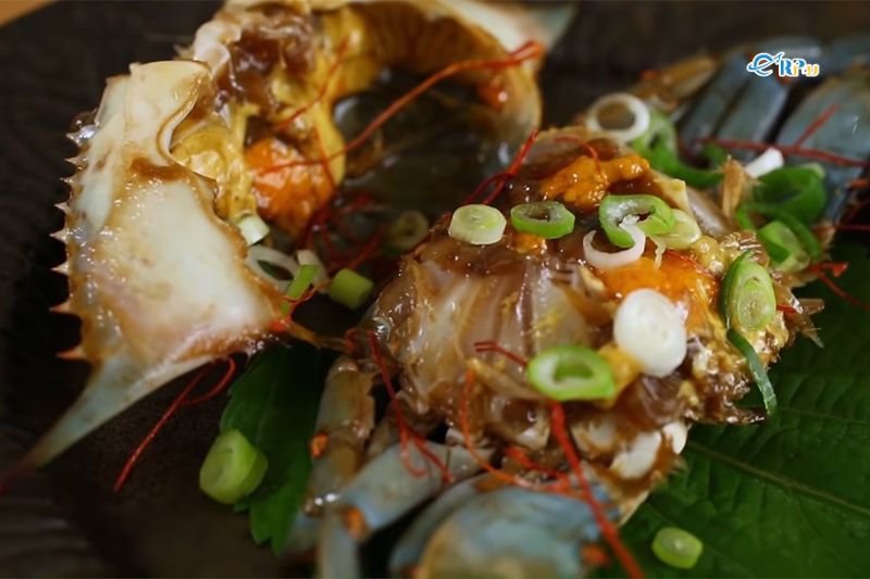 Cua ng&acirc;m Ganjang Gejang