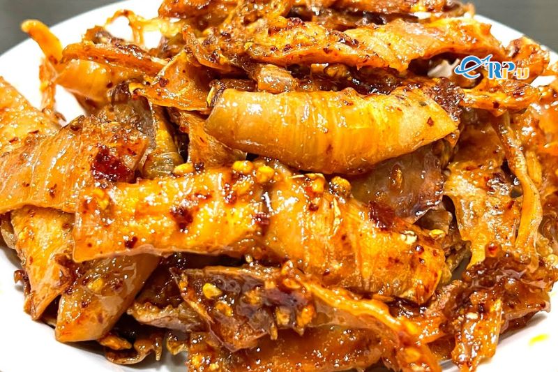 Mực rim tỏi ớt