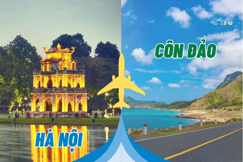 V&eacute; m&aacute;y bay H&agrave; Nội C&ocirc;n Đảo