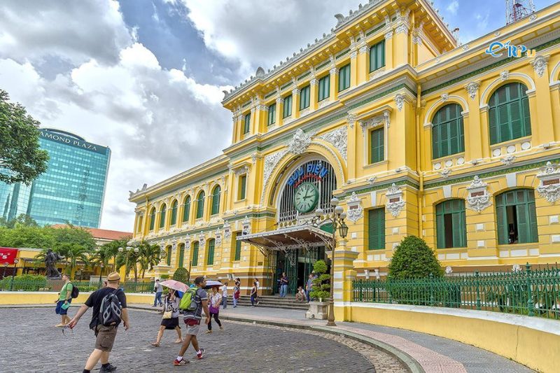 Bưu điện th&agrave;nh phố S&agrave;i G&ograve;n