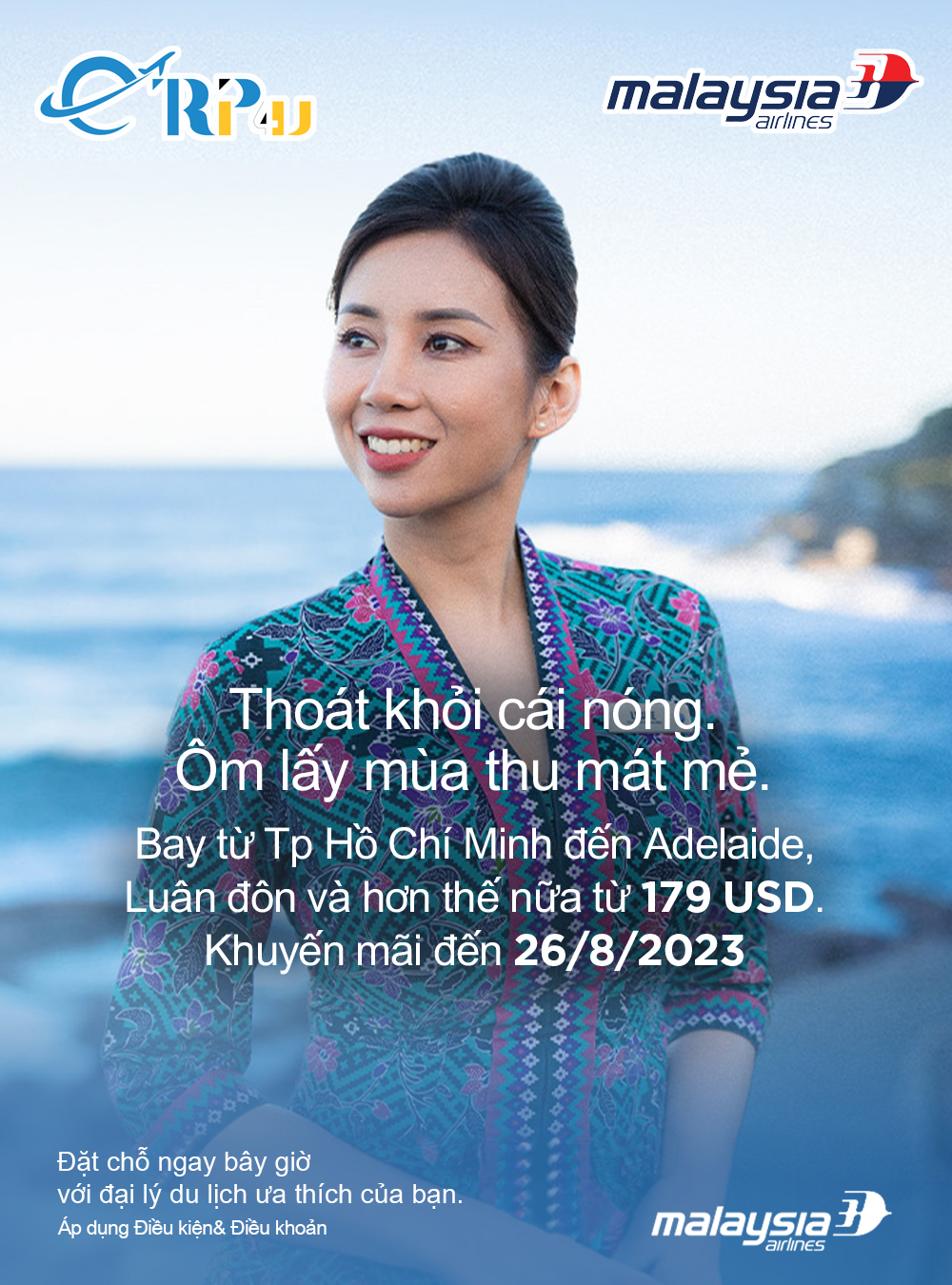 Chương trình khuyến mãi mùa thu với giá vé siêu hot của Malaysia Airlines Chương trình khuyến mãi mùa thu với giá vé siêu hot của Malaysia Airlines