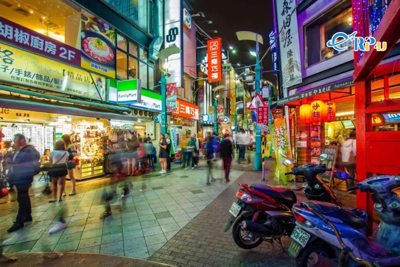 CHợ đ&ecirc;m Ximending