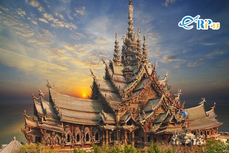 Kiến trúc độc đáo của ngôi đền Chân Lý Kiến trúc độc đáo của ngôi đền Chân Lý