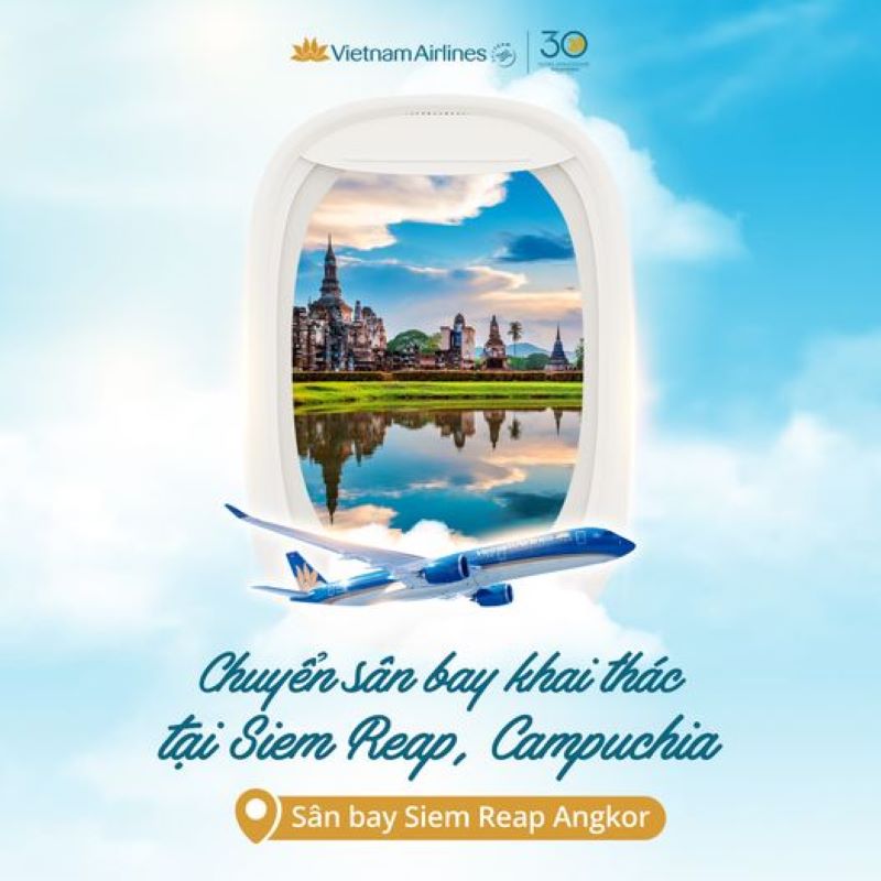 Đóng cửa sân bay Siem Reap và chuyển đổi khai thác sang sân bay quốc tế Siem Reap Angkor Đóng cửa sân bay Siem Reap và chuyển đổi khai thác sang sân bay quốc tế Siem Reap Angkor