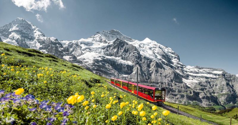 Đặt ch&acirc;n đến n&oacute;c nh&agrave; Ch&acirc;u &Acirc;u - Jungfraujoch