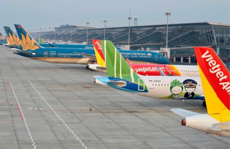 Số lượng chuyến bay h&agrave;ng tuần đến Trung Quốc