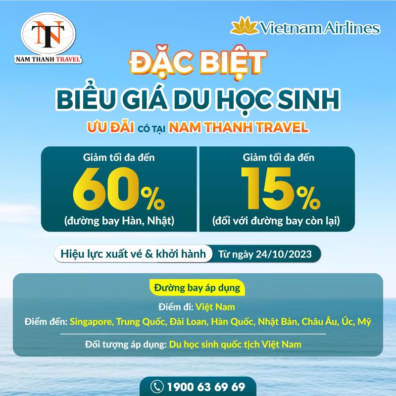 Ưu đãi khủng từ Vietnam Airlines Ưu đãi khủng từ Vietnam Airlines