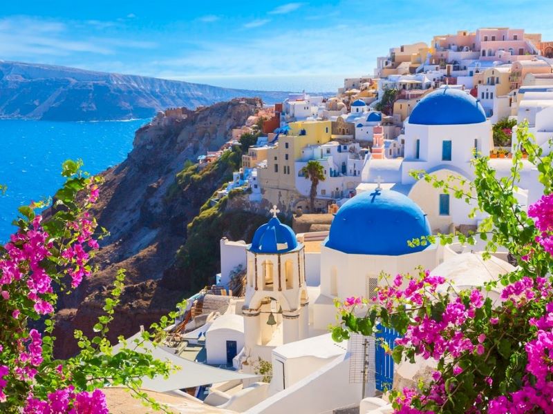 Santorini - Xứ sở thần ti&ecirc;n cạnh biển