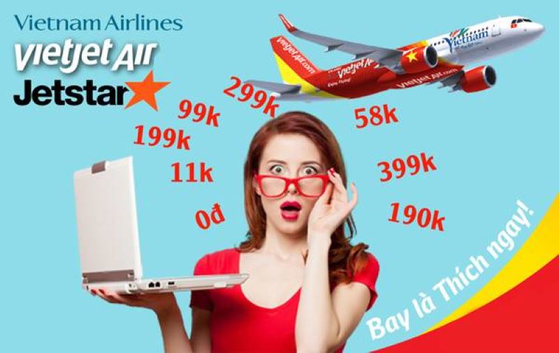 C&aacute;c c&aacute;ch săn v&eacute; m&aacute;y bay rẻ nhất h&ocirc;m nay